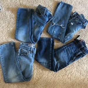 Boys Size 6 Denim Pant Lot (4)